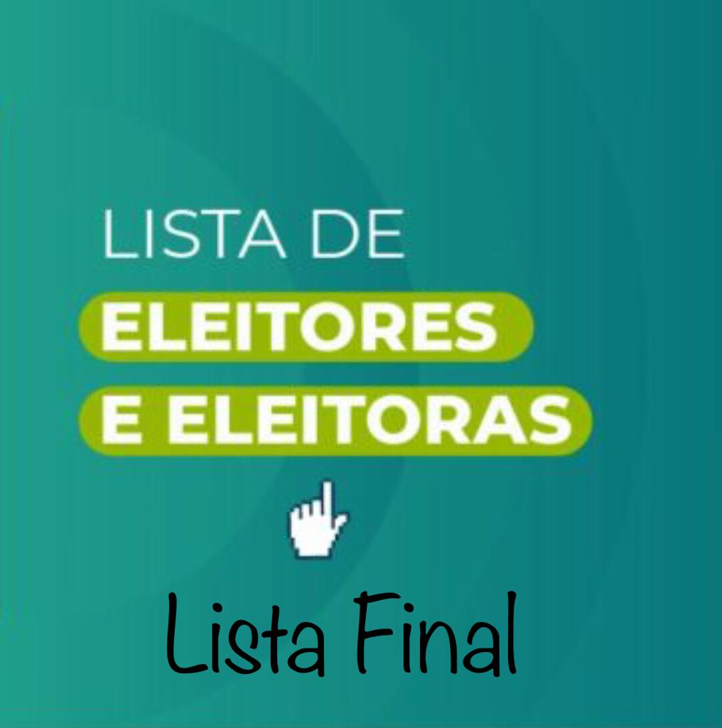 LISTA DE ELEITORES PÓS RECURSOS – ELEIÇÕES PPGPS