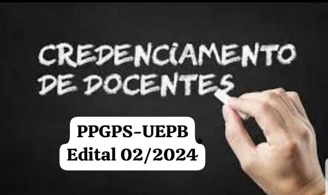 Chamada para credenciamento de novos docentes - PPGPS/UEPB