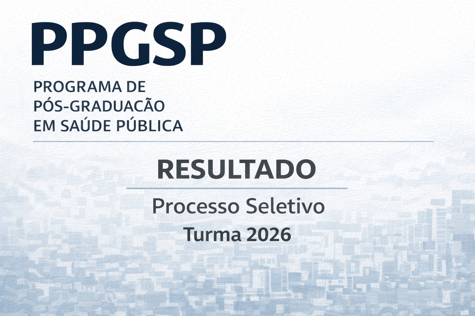 Resultado Preliminar – 2ª Etapa do Processo Seletivo – Turma 2026