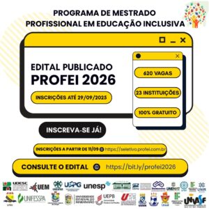 Card edital do PROFEI